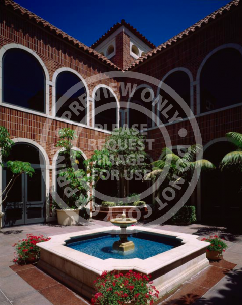 Fowler Museum Fountain