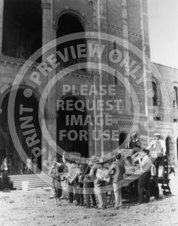 Move-In Day at Royce Hall (1929)