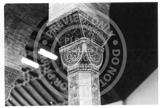 Powell Library Column Detail (c. 1930s)