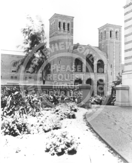 Royce Hall with Snow (1932)