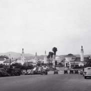 Wide Shot of Westwood Village (1938)